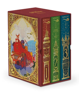 Harry Potter Books 1-3 Boxed Set (Minalima Edition) (Interactive Illustrated Edition) Other Scholastic Inc.