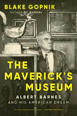 Paperback of The Maverick's Museum by Ecco Press, featuring the book cover with title and author details.