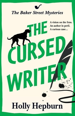 Paperback of The Cursed Writer novel by Boldwood Books Ltd, featuring a dark-themed cover with mysterious artwork.