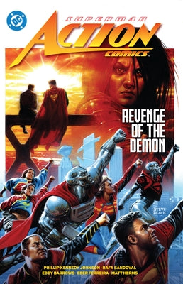 Paperback of Superman: Action Comics Vol. 3: Revenge of the Demon by DC Comics, featuring Superman in action on the cover.