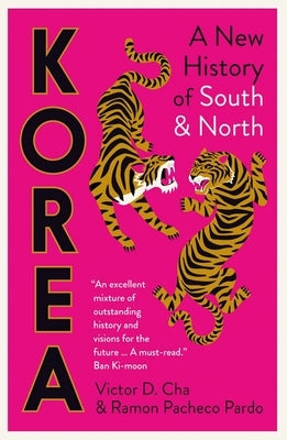 Paperback book titled "Korea: A New History of South and North" by Yale University Press, featuring a cover image with Korean-themed artwork.