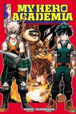 Paperback of My Hero Academia Vol. 13 by Viz Media showing colorful cover art with characters from the manga series.