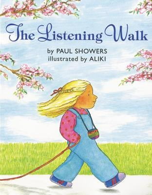 Paperback of The Listening Walk by HarperCollins featuring a colorful illustrated cover with children walking outdoors