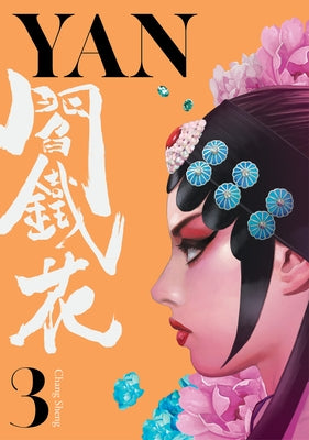 Paperback copy of Yan Vol.3 manga by Titan Manga featuring vibrant cover art and Japanese text on the front.