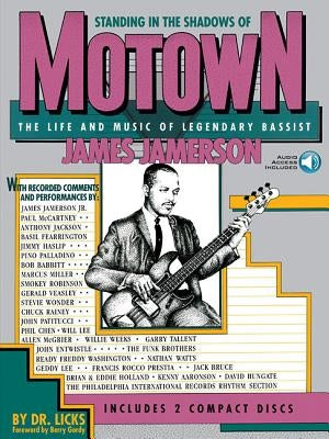 Paperback of Standing in the Shadows of Motown book with online audio, published by Hal Leonard Publishing Corporation.