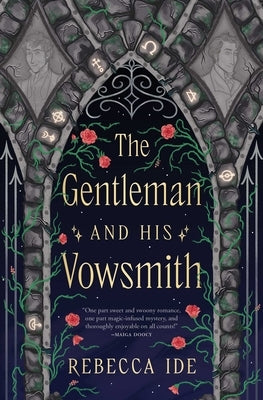 Paperback of The Gentleman and His Vowsmith by Saga Press, featuring a cover with elegant artwork and gold accents.