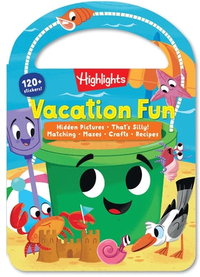 Vacation Fun: Kids Travel Activity Book for Ages 36 with Over 120 Stickers, Puzzles, Crafts and Games for Road Trips, Vacations and Travel Paperback Highlights Press