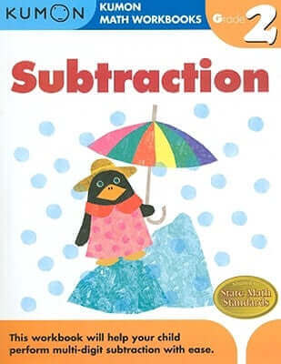 Kumon Grade 2 Subtraction Paperback Kumon Publishing North America