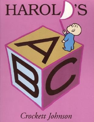 HarperCollins Harold's ABC paperback book open to colorful alphabet pages for children.