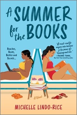 Paperback copy of "A Summer for the Books" by Mira Books, with a colorful cover featuring summer-themed illustrations.