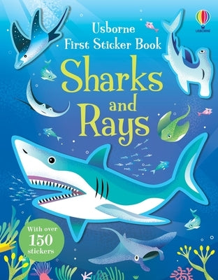 First Sticker Book Sharks and Rays Paperback Usborne Books