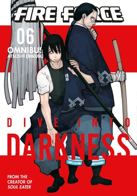 Fire Force Omnibus 6 paperback by Kodansha Comics, featuring cover art from volumes 16-18, with bold firefighter characters.