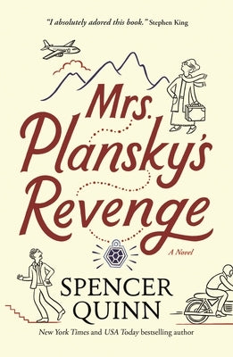 Paperback of Mrs. Plansky's Revenge by Forge featuring a colorful cover with artistic illustrations.