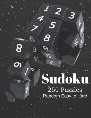 Sudoku 250 Puzzles Random Easy To Hard: Sudoku Puzzle Book For Adults And Kids With Solution, To Keep The Mind Trained by Sherman, L.
