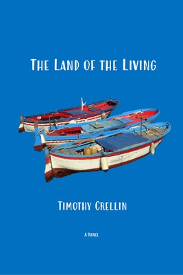 Paperback copy of "The Land of the Living" by Green Place Books, featuring a cover with vibrant artwork and bold title text.