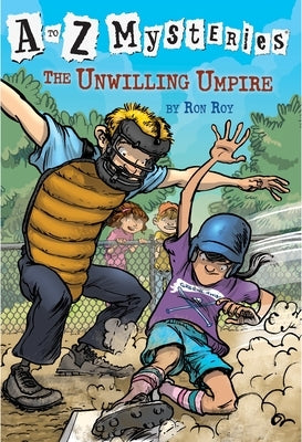 Cover image of "The Unwilling Umpire" paperback by Random House Books for Young Readers, featuring colorful book artwork.