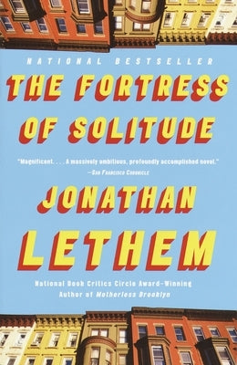 Vintage paperback of "The Fortress of Solitude" showing the book cover with title and author details.