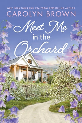 Paperback of Meet Me in the Orchard novel by Sourcebooks Casablanca, showing a colorful orchard scene on the cover.
