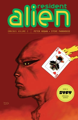 Paperback Resident Alien Omnibus Volume 2 comic book by Dark Horse Books showing the cover with illustrated artwork.