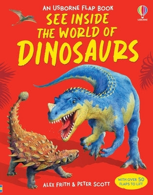 See Inside the World of Dinosaurs Board Book Usborne Books