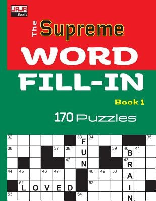 The SUPREME WORD FILL-IN Book by Jaja Media