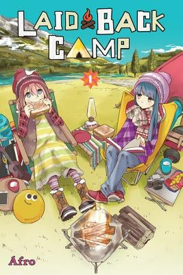 Paperback of Laid-Back Camp, Vol. 1 manga by Yen Press featuring colorful cover art with outdoor camping scenes.