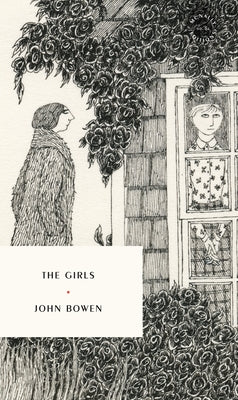 Paperback copy of "The Girls: A Story of Village Life" by McNally Editions, featuring a cover with vintage village scene.