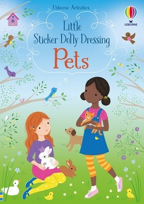 Little Sticker Dolly Dressing Pets Paperback Usborne Books