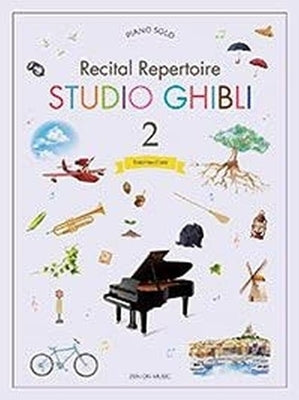 Studio Ghibli - Recital Repertoire Book 2: Intermediate Level Piano Solo by