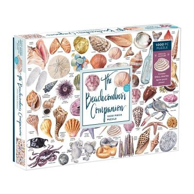 The Beachcomber's Companion 1000 Piece Puzzle with Shaped Pieces Board Games Galison