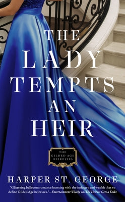 Mass market paperback of "The Lady Tempts an Heir" by Berkley Books, featuring a romantic cover illustration.
