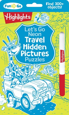 Let's Go Neon Travel Hidden Pictures Puzzles Paperback Highlights Press