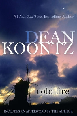 Paperback of Cold Fire novel by Berkley Books, featuring a dark, fiery cover with flames and mysterious imagery.