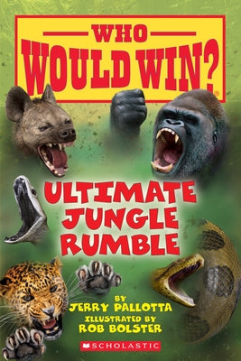 Paperback of Ultimate Jungle Rumble Volume 19 by Scholastic Inc., featuring vibrant jungle-themed cover art.