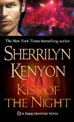 Mass market paperback of "Kiss of the Night" by St. Martin's Press, showing the book cover with dark, atmospheric artwork.