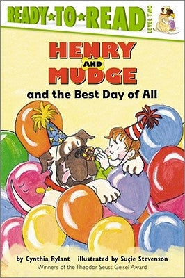 Paperback of Henry and Mudge and the Best Day of All from Simon Spotlight, a Ready-To-Read Level 2 children's book with colorful cover art.