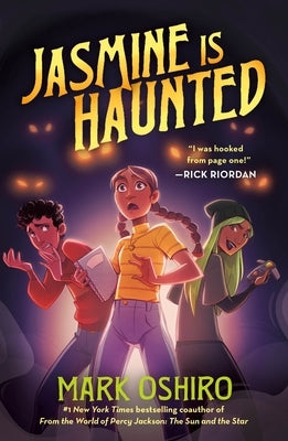 Jasmine Is Haunted paperback book by Starscape Books featuring a spooky cover illustration.
