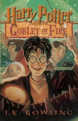 Large print paperback of Harry Potter and the Goblet of Fire by Large Print Press, showing the book cover with wizard and magical elements.