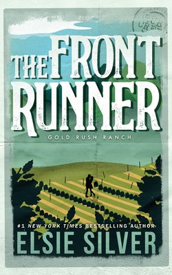Paperback of The Front Runner novel by Bloom Books showing the book cover with title and author text.