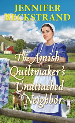 Cover of The Amish Quiltmaker's Unattached Neighbor mass market paperback by Zebra, featuring a quilt pattern and Amish-inspired design.