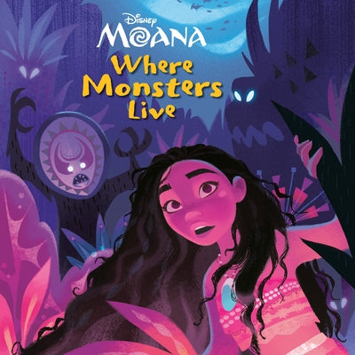 Where Monsters Live (Disney Moana) Paperback Random House Disney