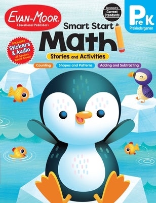 Smart Start: Math Stories and Activities, Prek Workbook Paperback Evan Moor Educational Publishers