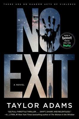 Paperback of "No Exit" novel by William Morrow & Company, featuring the book cover with title and author details.