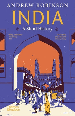 Paperback of India: A Short History by Thames & Hudson showing the book cover with title and publisher logo.