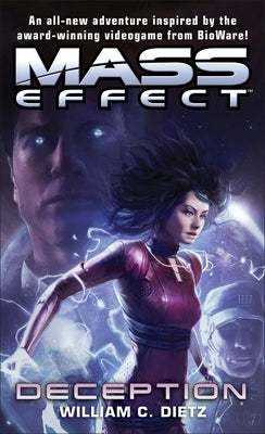 Mass market paperback of "Deception" by Random House Worlds, featuring a dark, mysterious cover design.