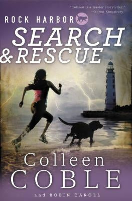 Rock Harbor Search and Rescue paperback by Tommy Nelson, featuring a colorful cover with rescue scenes and outdoor adventure imagery.