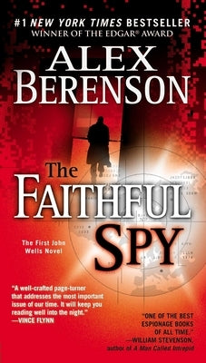 Cover of "The Faithful Spy" mass market paperback by G.P. Putnam's Sons featuring a dramatic cover design.