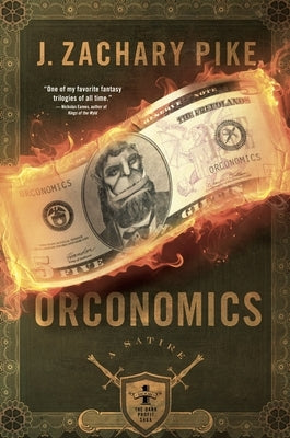 Paperback of Orconomics by Riyria Enterprises LLC showing the book cover with title and author text.