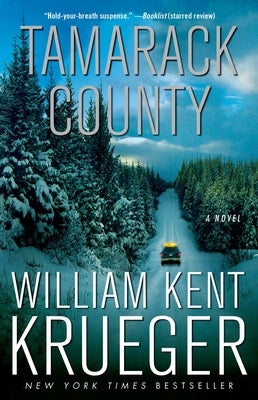 Paperback of Tamarack County novel by Atria Books, showing the book cover with title and author details.