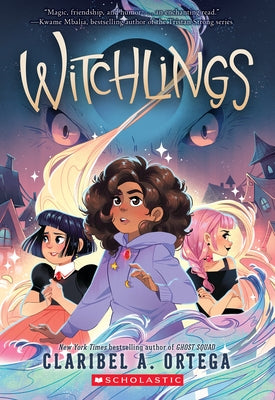 Paperback Witchlings book by Scholastic Inc., featuring a colorful cover with magical illustrations.